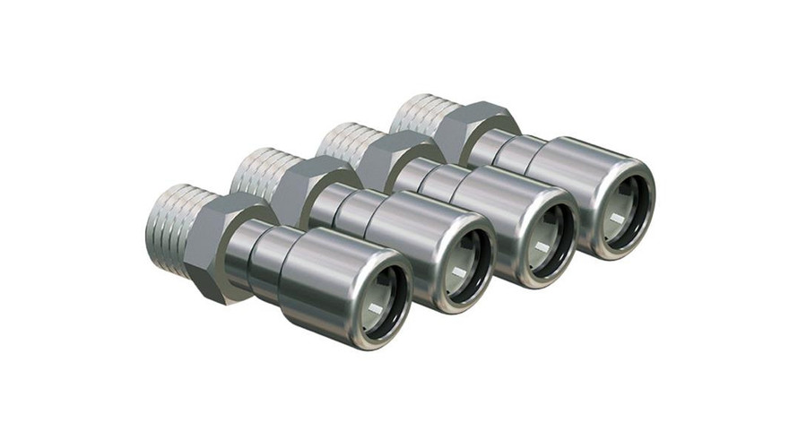 Image of HookJoint Hűtőköri csatlakozó külsőmenetes idom 1/2"-1/2" (12.7-12.7)