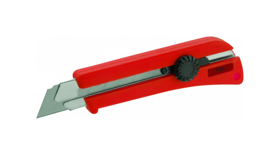 Image of Koelner MO TAPÉTAVÁGÓ-25MM …. MN-63-041 Fémbetétes,csavaros tapétavágó kés 25 mm-es törhető pengével