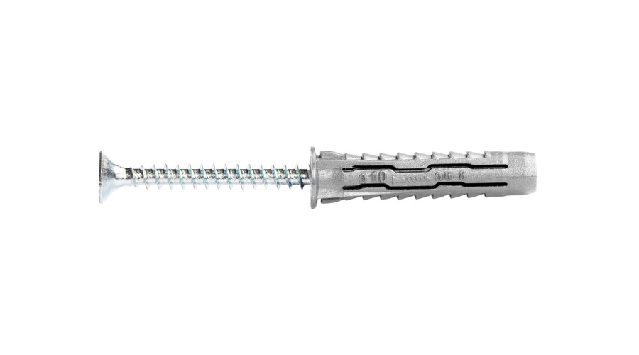 Image of Koelner K-SL3-UNIFIX8+5060 …. UNIPLUG nylon dübel 8x40mm+ süllyf. csav. 5x60mm (120db/csom)