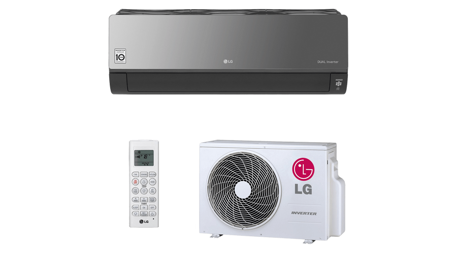Image of LG AC09BK ART COOL Mirror oldalfali split klíma csomag 2,5 kW, beépített Wi-Fi