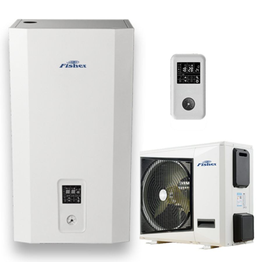 Fisher e-HeatR FHF-WHS-082CE3 1 fázisú levegő-víz hőszivattyú 8 kW