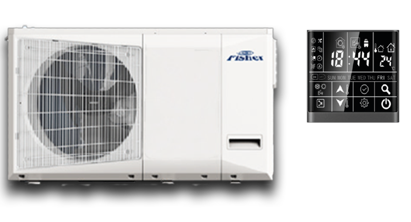 FISHER FHF-MBWHS-060CE3 Levegő-víz monoblokk hőszivattyú 5,9 kW
