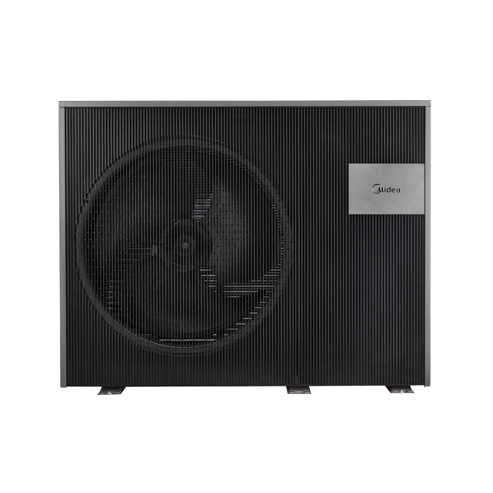 Midea MHC-V10WD2N7-BE30 Nature monoblokkos M-Thermal hőszivattyú (R290,10 kW, 1 fázis, fűtőbetét 3 kW, fekete)