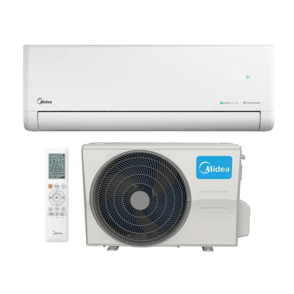Midea LUN-09-SP Solunar oldalfali split klíma csomag 2,6 kW