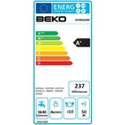 Beko DFS05010W szabadonálló keskeny mosogatógép 10 terítékes