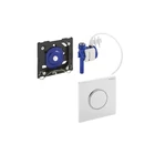 Geberit Sigma10 pneumatikus vizelde vezérlés (fényes króm / matt króm / fényes króm)