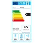 Zanussi ZRT23100WA Kombinált hűtő/fagyasztószekrény