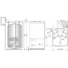 Bosch WD 120 B Álló indirekt fűtésű melegvíz-tároló