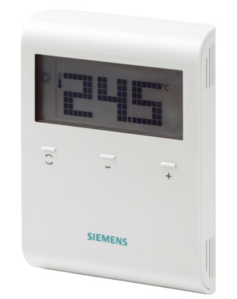 Siemens RDD100.1RF Szobatermosztát vezeték nélküli kivitel ( csak adó egység )