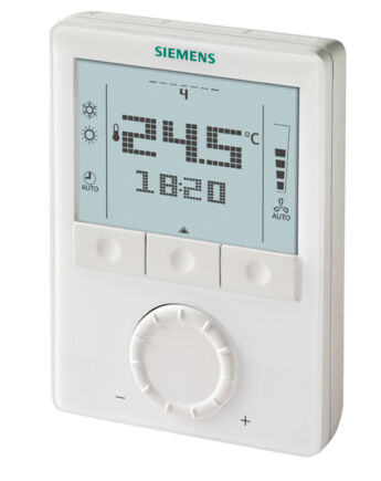 Siemens RDG160T fan-coil helyiség termosztát