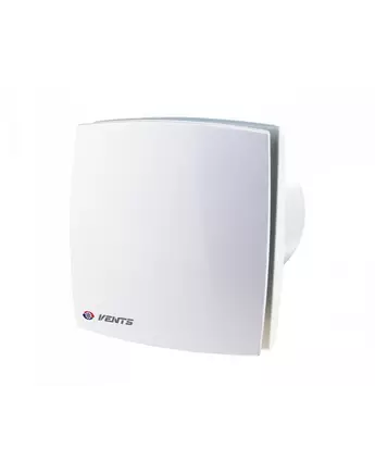 Vents 100 LDTHL Zárt előlappal szerelt dekor ventilátor (fehér) Időkapcsolóval, Páraérzékelővel és Golyóscsapággyal
