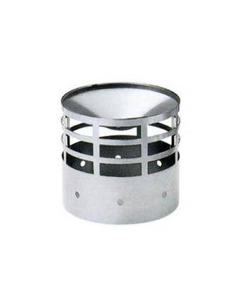 Ariston Madárvédő idom, Ø80 mm, (INOX)