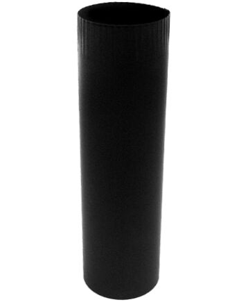 Dunaterm Fekete füstcső 150/250 mm