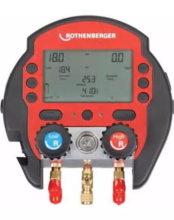 Rothenberger Rocool 600 + 2 hőmérő, Red Box, Data Viewer szoftver, koffer (készlet 3)