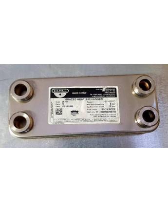 Zilmet forrasztott hőcserélő 20 kW ZB 190-20 3/4" INOX