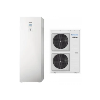 Panasonic KIT-ADC12HE5C Aquarea All In One High Performance osztott levegő-víz hőszivattyú HMV tartállyal, 1 fázisú, 12 kW