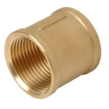 Réz menetes karmantyú 3/4"
