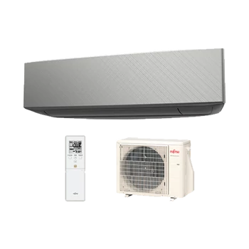 Fujitsu Design 2020 ASYG07KETE-B/AOYG07KETA oldalfali split klíma csomag 2 kw Silver X Dark gray