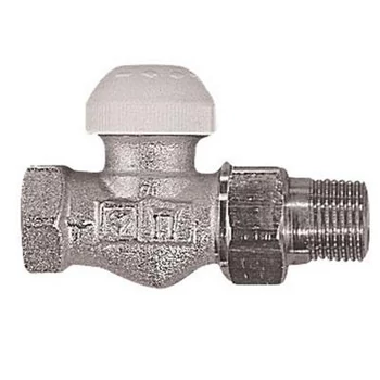 Herz 1/2&quot; termosztatikus egyenes radiátorszelep (1/2&quot;-1/2&quot;)