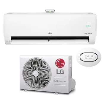 LG Dual Cool&amp;Pure AP09RK oldalfali split klíma csomag 2,6 kW