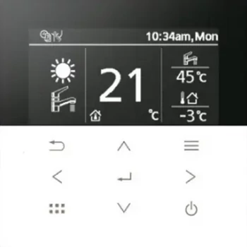 Panasonic Aquarea CZ-RTW2-1 termosztátként és második kezelőpanelként is használható M sorozatú hőszivattyúhoz