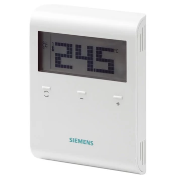 Siemens RDD100.1RF Szobatermosztát vezeték nélküli kivitel ( csak adó egység )