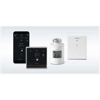 Siemens RDS110.R+RCR114.1 vezeték nélküli okostermosztát