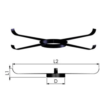 Tricox Központosító flexibilis rendszerhez, Ø 110 mm, 5 db/csomag