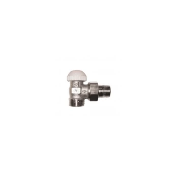 Herz 1/2&quot; termosztatikus sarok radiátorszelep (3/4&quot; euk. csatlakozással)