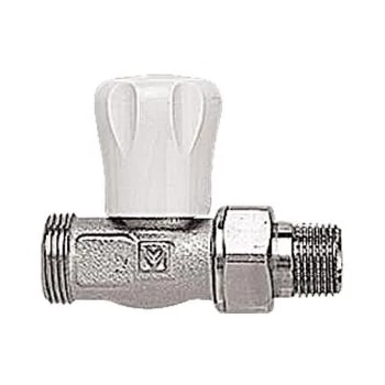 Herz 1/2&quot; egyenes radiátorszelep (3/4&quot; euk. csatlakozással)