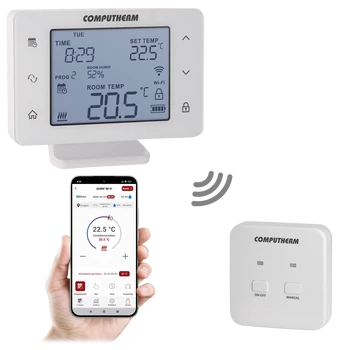 COMPUTHERM Q20RF Wi-Fi digitális, programozható szobatermosztát