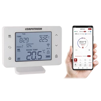 COMPUTHERM Q20RF Wi-Fi (TX) digitális, programozható szobatermosztát (vevőegység nélkül)