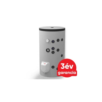 ELDOM Green Line S2 150 álló indirekt HMV tartály (150 liter / 2 hőcserélő / 3 kW elektromos fűtőbetét)