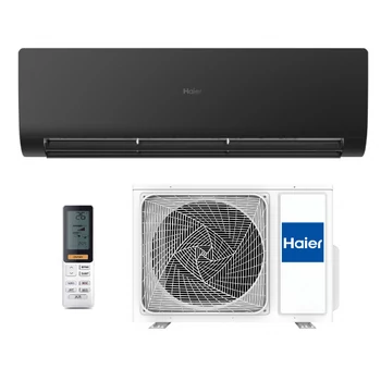 HAIER FLEXIS MATT BLACK AS35S2SF1FA-MB3/1U35S2SM1FA oldalfali split klíma csomag 3,5 kW