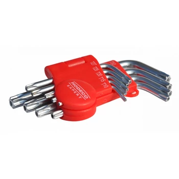 Koelner MO TORXKULCS KÉSZL …. MN-54-106 TORX készlet 9 db-os (T10,15,20,25,27,30,40,45,50-ig)