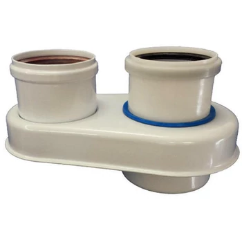 Viessmann Kazán-csatlakozó idom 60/100-80/80 PPS