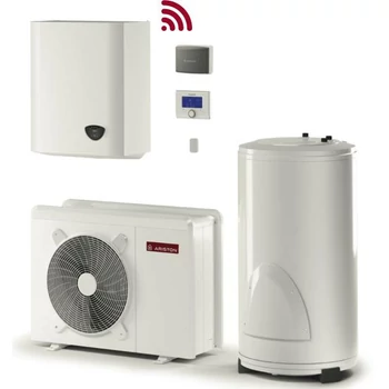 ARISTON NIMBUS FLEX 110 S T NET-300 (3300925) SPLIT RENDSZERŰ 11KW HŐSZIVATTYÚ, 3 FÁZISÚ, 6KW-OS FŰTŐPATRONNAL, 300 LITERES HMV TÁROLÓVAL