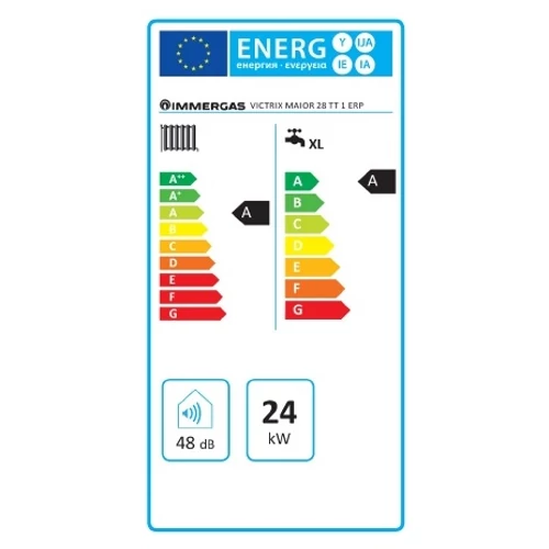 Immergas Victrix Maior 28 TT 1 ErP Kombi kondenzációs fali gázkazán