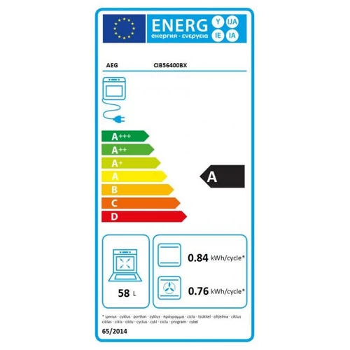 AEG CIB56400BX PlusSteam kerámialapos indukciós tűzhely