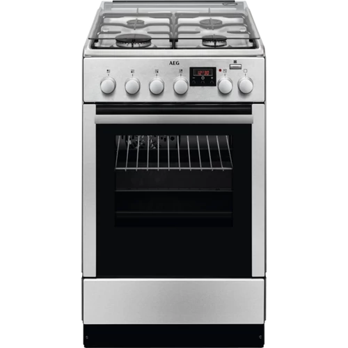 AEG CKB56400BX PlusSteam kombinált tűzhely
