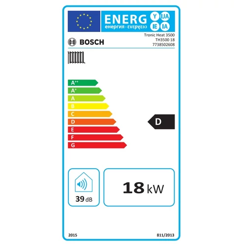 Bosch Tronic Heat 3500 18 kW elektromos kazán