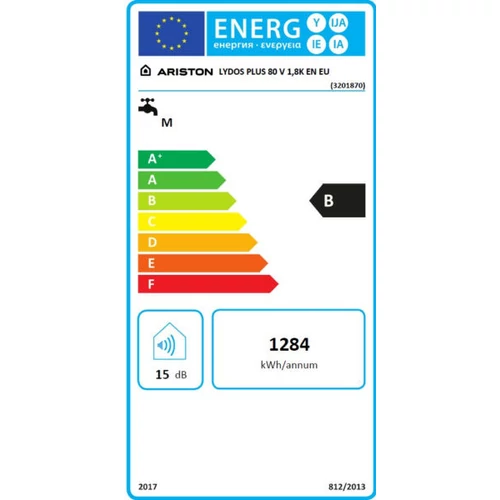 Ariston Lydos Plus 80 V 1.8K EN EU