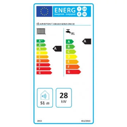 Ariston Genus One 30 KOMBI Kondenzációs fali gázkazán 28 kW