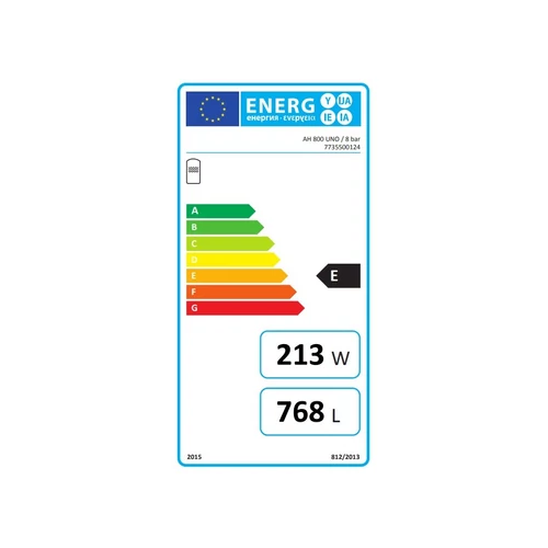 Bosch AH 800.2 UNO / 8 bar Indirekt tároló 1 hőcserélővel