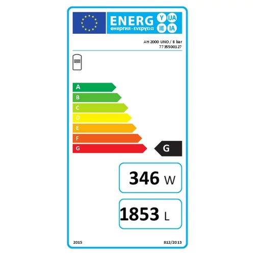 Bosch AH 2000.2 UNO / 8 bar Indirekt tároló 1 hőcserélővel