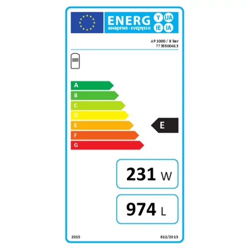 Bosch AP 1000.2 / 8 bar HMV tároló hőcserélő nélkül