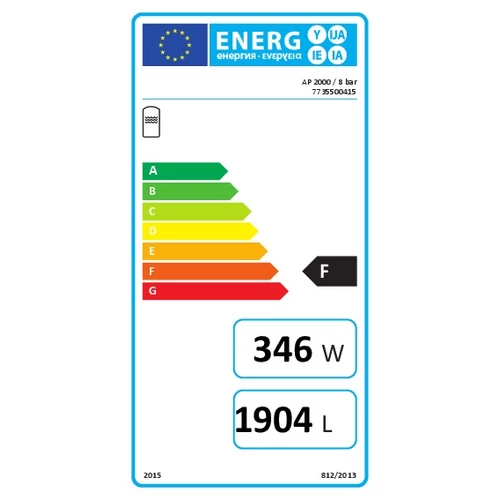 Bosch AP 2000.2 / 8 bar HMV tároló hőcserélő nélkül