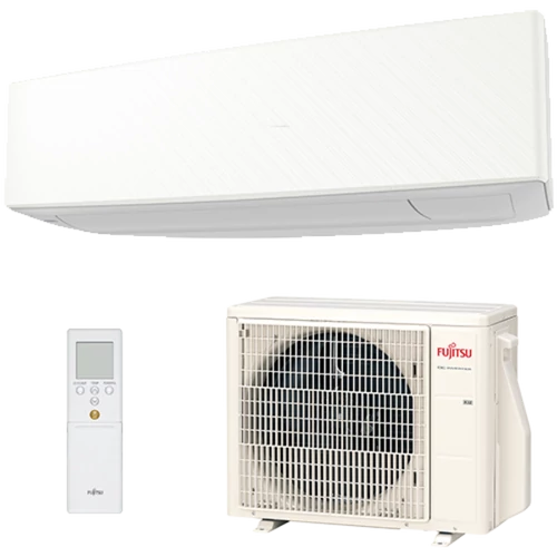 Fujitsu Design 2020 ASYG07KETE/AOYG07KETA oldalfali split klíma csomag 2 kw Pearl white X White