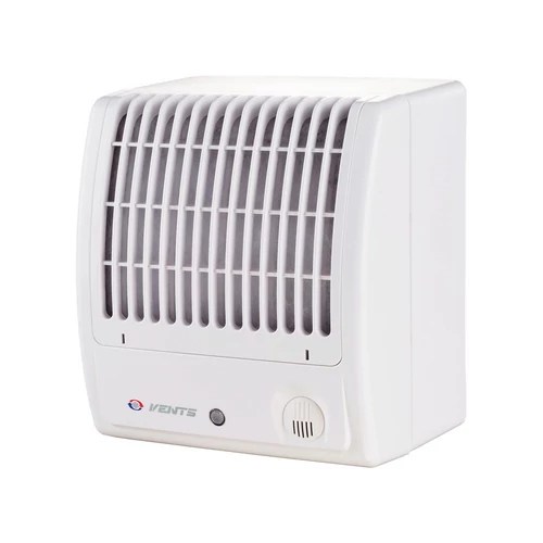 Vents 100 CFTH Turbo Magasabb Légszállítási Értékű Nagynyomású Elszívóventilátor Radiál Lapátkialakítással Páraérzékelővel és Időkapcsolóval