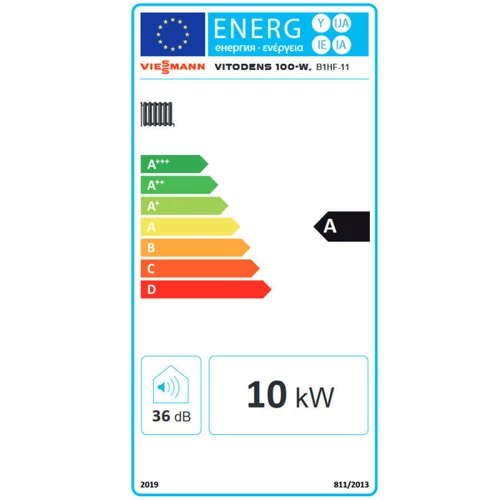 Viessmann Vitodens 100-W B1HF 11 kW Fűtő fali kondenzációs gázkazán
